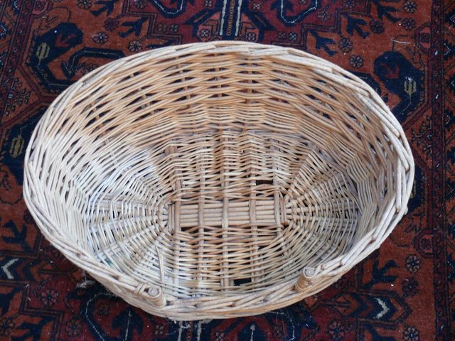 Image 2 of Vintage Wicker Cat Basket