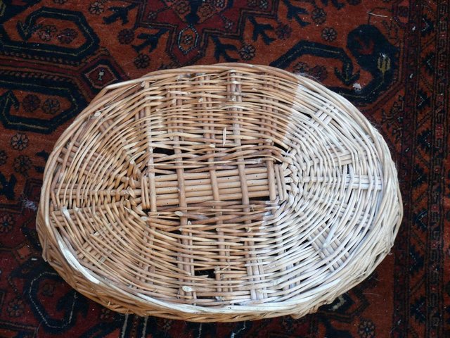 Image 3 of Vintage Wicker Cat Basket
