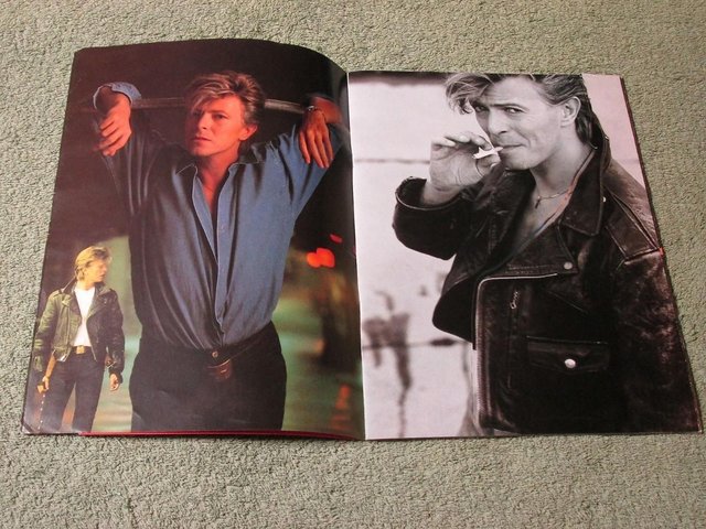 Image 4 of DAVID BOWIE the Glass Spider Tour OFFICIAL 1987 UK TOUR PROG