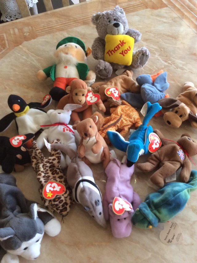 Image 2 of 16 Beanie Babies