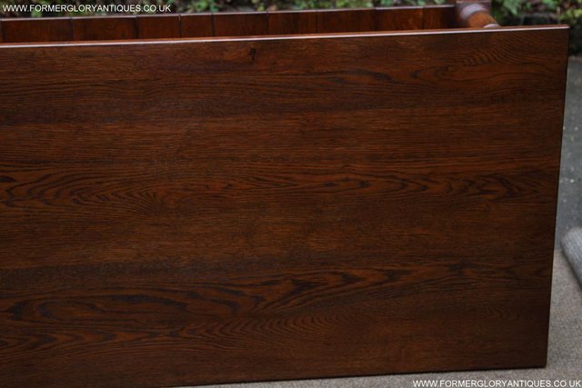Image 35 of TITCHMARSH & GOODWIN STYLE OAK POT BOARD COFFEE TABLE STAND