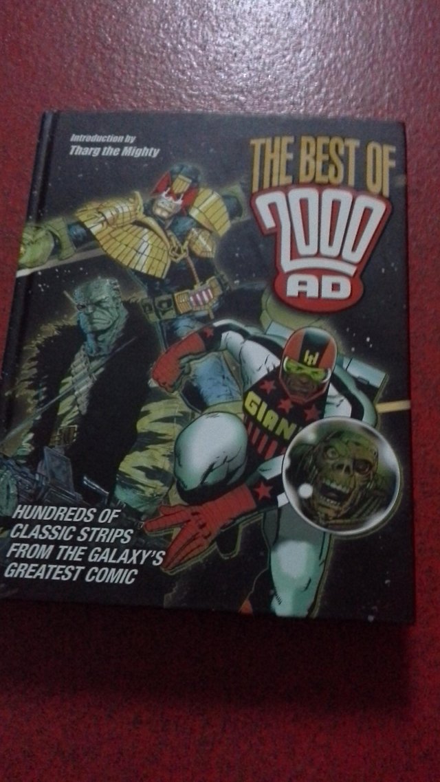 Preview of the first image of The best of 2000 ad annual.