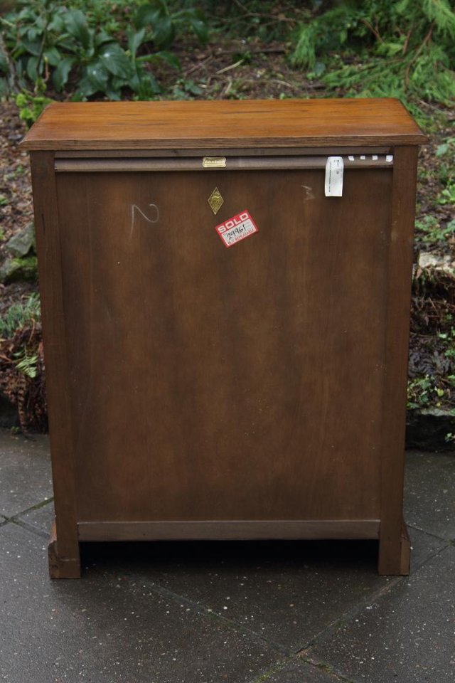 Image 27 of OLD CHARM JAYCEE LIGHT OAK TALL BOY CHEST OF DRAWERS STAND