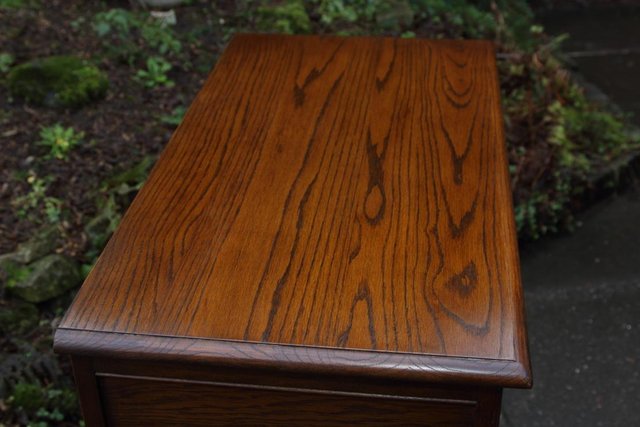 Image 31 of OLD CHARM JAYCEE LIGHT OAK TALL BOY CHEST OF DRAWERS STAND