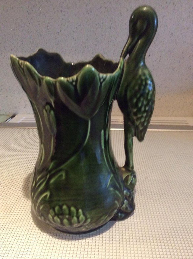 Image 3 of Sylvac Vintage Stork Vase