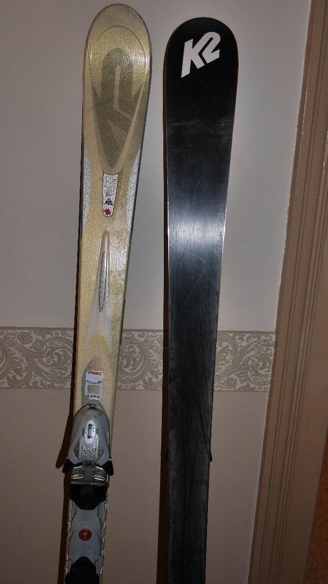 Preview of the first image of K2 First Luv T9 skis 153cm.