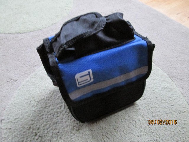 Preview of the first image of Small Bicycle Pannier Saddle pouch (P&P Incl).