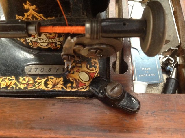 Image 3 of Jones Vintage Sewing Machine Circa 1916