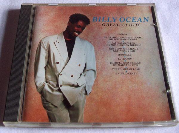 Preview of the first image of BILLY OCEAN GREATEST HITS CD.