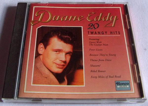Preview of the first image of DUANE EDDY 20 TWANGY HITS CD.