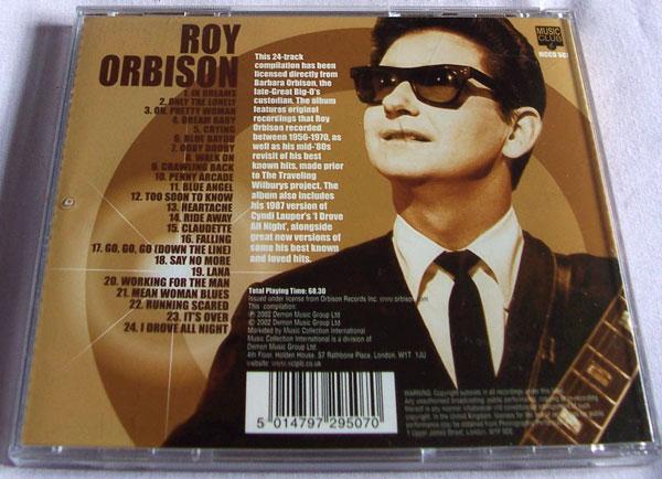Image 2 of ROY ORBISON 'BIG HITS FROM THE BIG O' CD