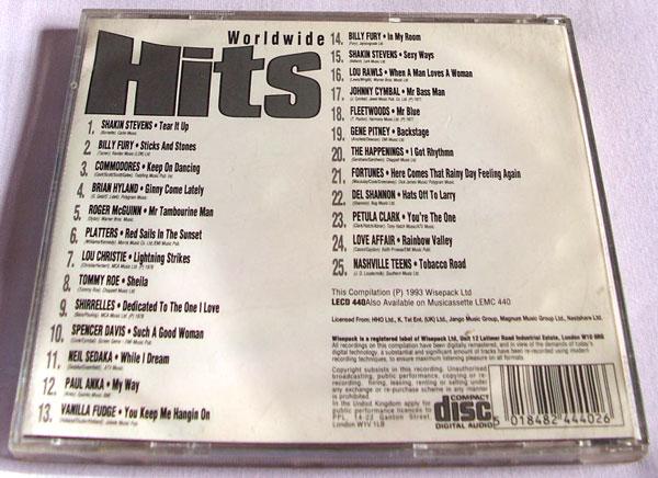 Image 2 of WORLDWIDE HITS CD