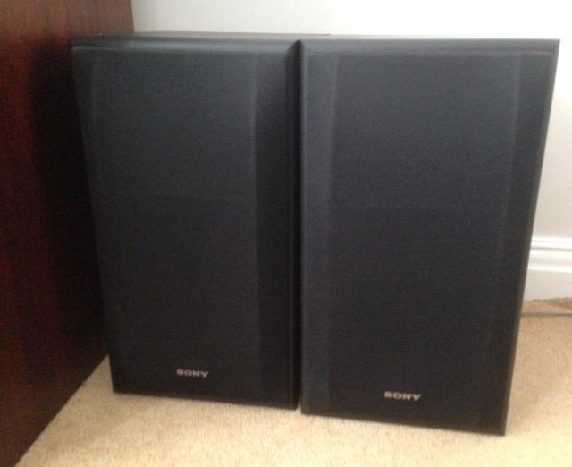 Preview of the first image of Sony HiFi speakers 100w.