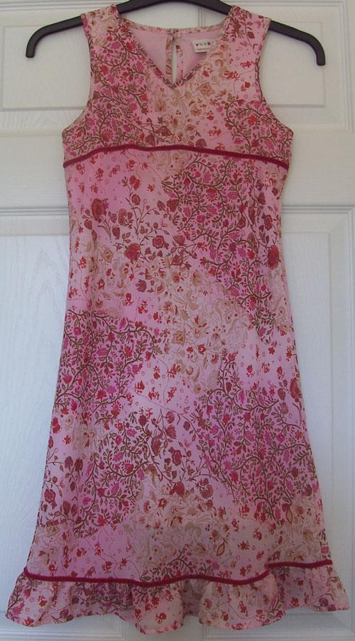 Preview of the first image of GORGEOUS GIRLS FLOWERED DRESS BY NEXT - AGE 9 YRS.