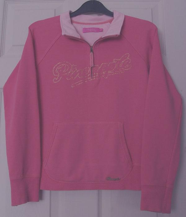 Preview of the first image of GORGEOUS GIRLS PINK TOP BY PINEAPPLE - AGE 13/14 YRS.