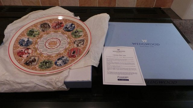Preview of the first image of WEDGEWOOD MILLENUIM PLATE.