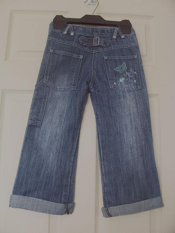 Image 2 of PRETTY GIRLS DENIM JEANS BY GEORGE - AGE 5/6 YRS