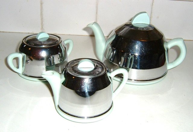 Preview of the first image of Art Deco tea set.