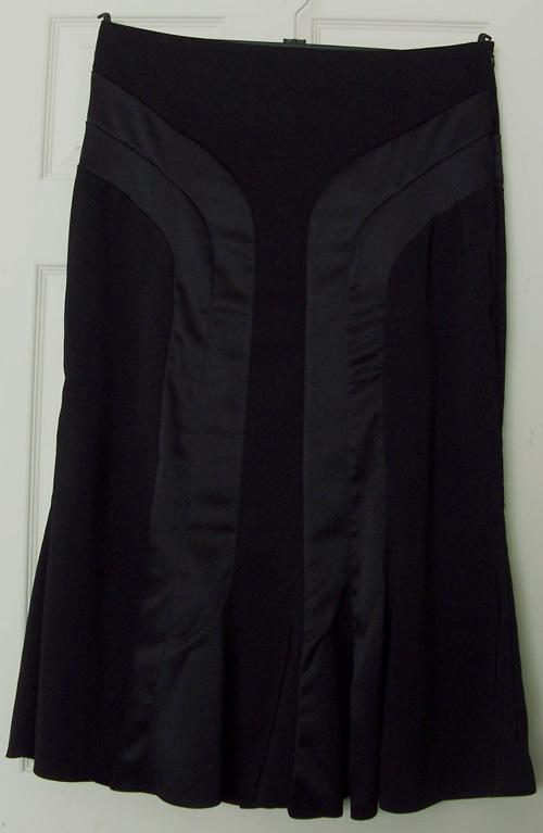 Preview of the first image of GORGEOUS BLACK SKIRT BY THE EVIE COLLECTION - SZ 16.