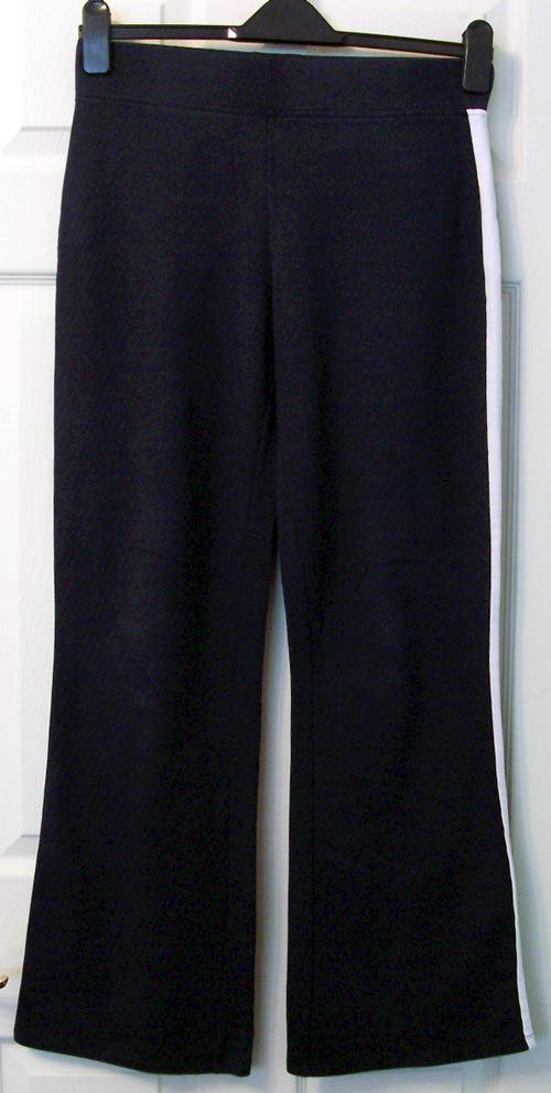 Preview of the first image of LADIES DARK NAVY BLUE TRACKSUIT BOTTOMS BY NEXT - SZ 12.