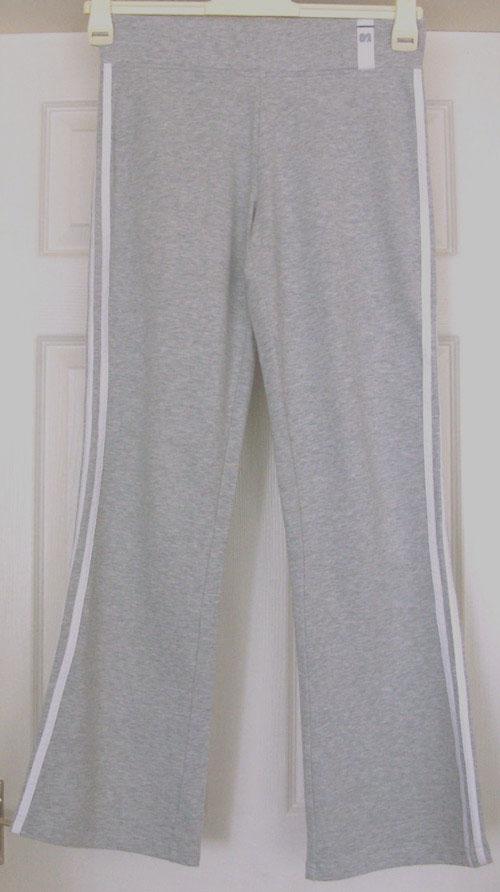 Preview of the first image of LADIES LIGHT GREY TRACKSUIT BOTTOMS BY NEXT - SZ 10R.