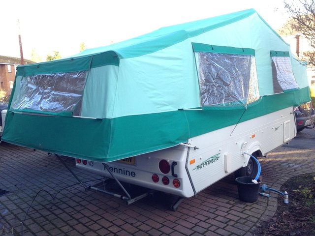 Preview of the first image of PENNINE PATHFINDER  OR PULLMAN FOLDING CAMPER WANTED.