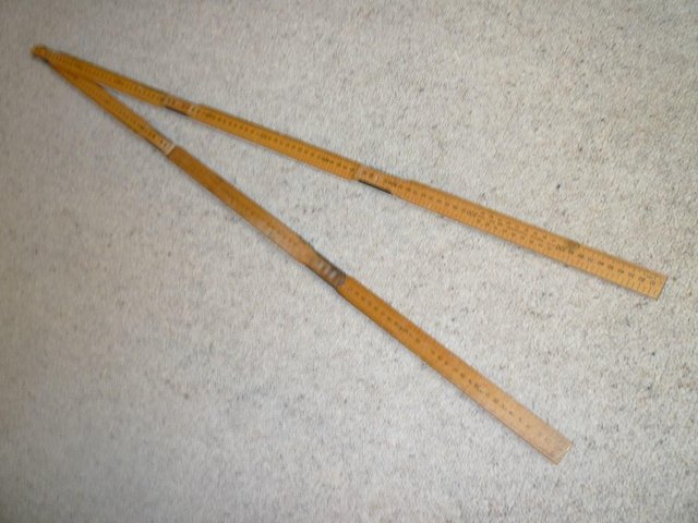Image 3 of Surveyor's folding measuring rod
