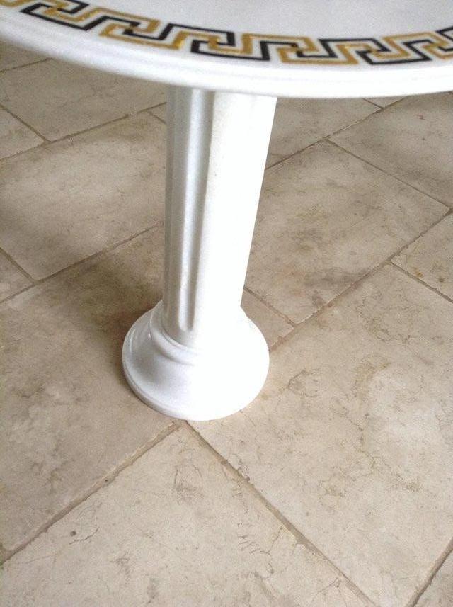 Image 3 of MARBLE COFFEE TABLE. WHITE colour VERSACE style