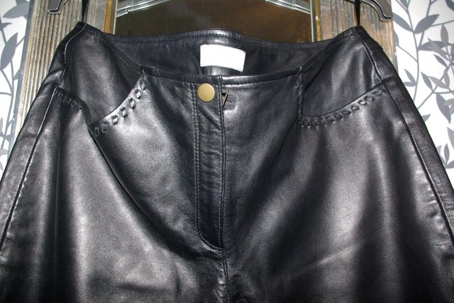 Image 3 of Beautiful ladies premium leather trousers