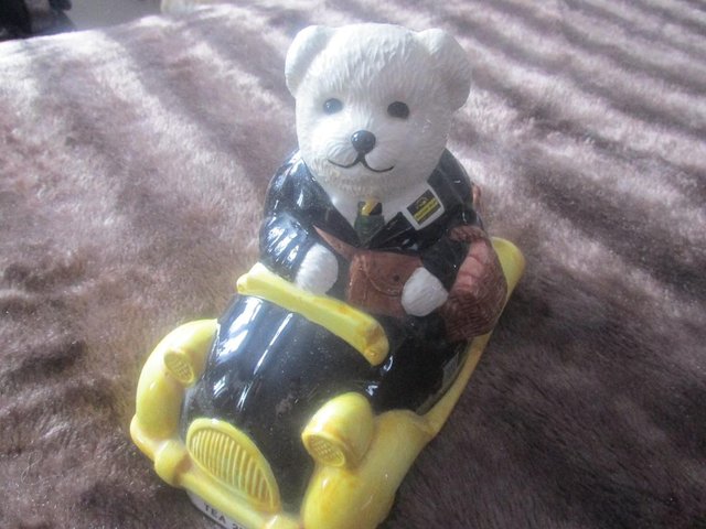 Image 3 of RINGTONS TEDDY BEAR MONEY BOX - EXCELLENT CONDITION
