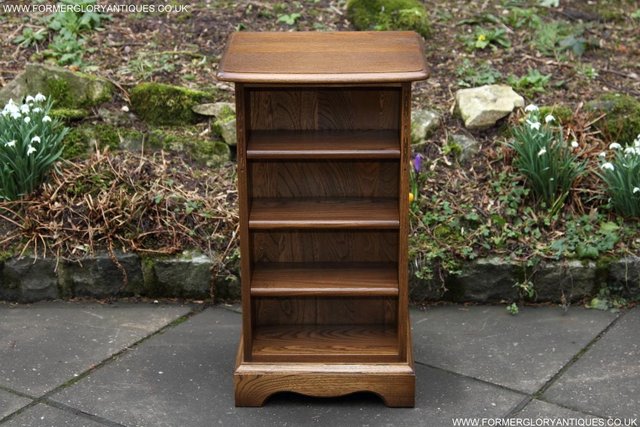 Preview of the first image of AN ERCOL GOLDEN DAWN CD CABINET CUPBOARD LAMP TABLE STAND.
