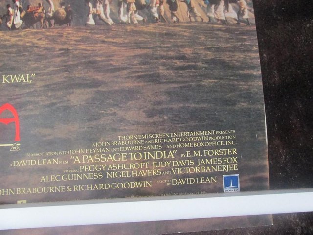 Preview of the first image of A PASSAGE TO INDIA 1984 MINI POSTER.