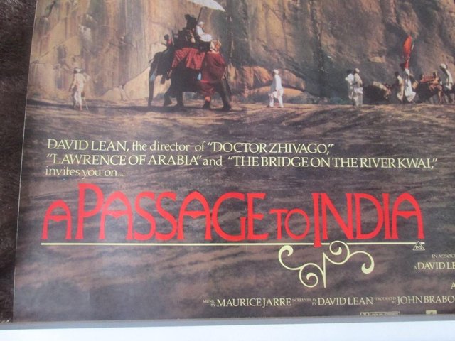Image 3 of A PASSAGE TO INDIA 1984 MINI POSTER