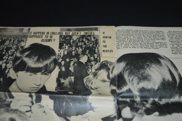 Image 4 of BEATLES IN SWEDEN 1963 Boyfriend Extra Publication