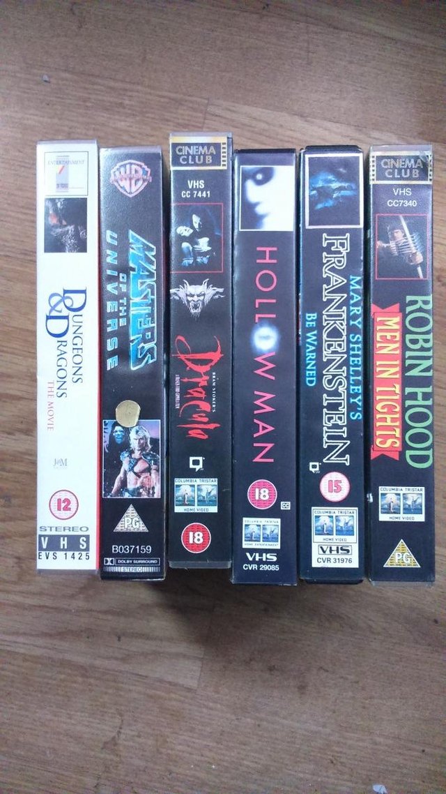 Image 3 of (Actual) VHS/Video Cassettes For Sale