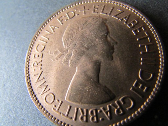 Preview of the first image of 1953 ELIZABETH II PENNY KEY DATE..