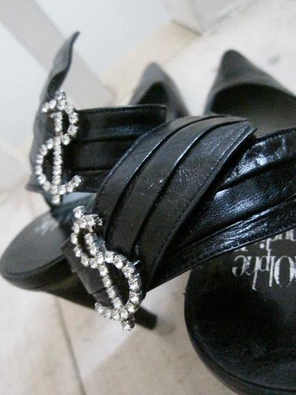 Preview of the first image of 'RODOLPHE MENUDIER' Black Slingback SEXY! 37½.