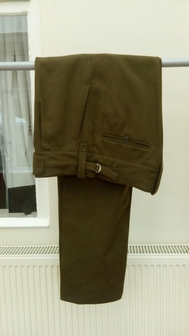 Preview of the first image of Army Mens trousers - No2 dress.