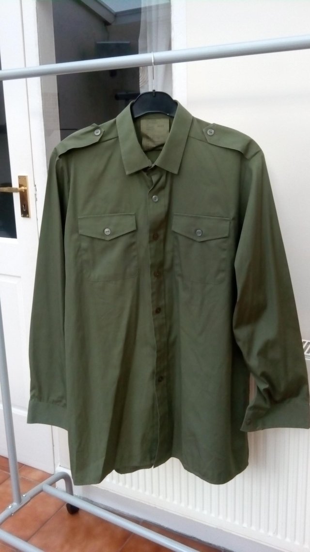 Preview of the first image of British Army general service shirt..