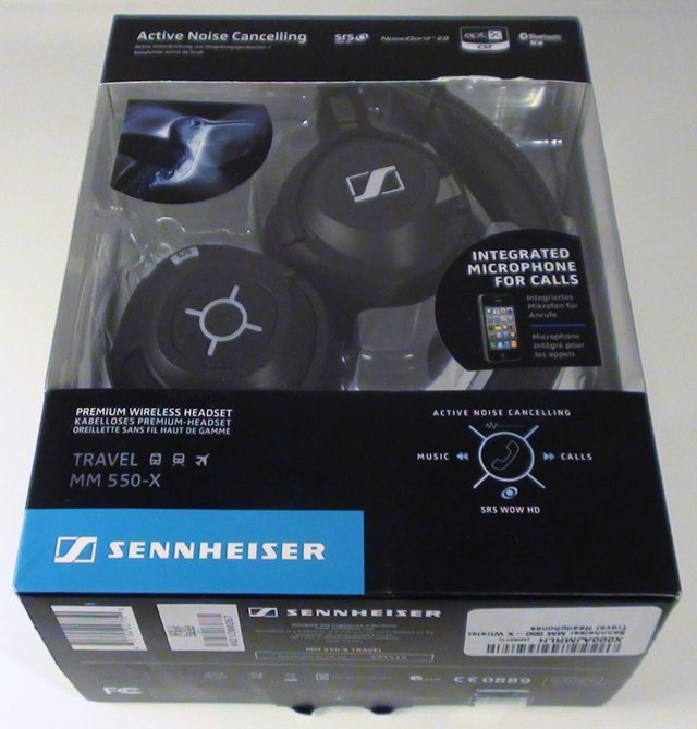 Image 2 of Sennheiser MM 550-X TRAVEL Bluetooth Wireless Headset