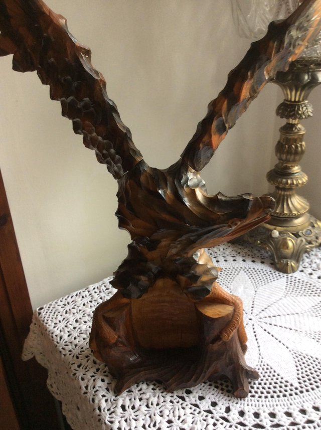 Image 3 of Large carved eagle
