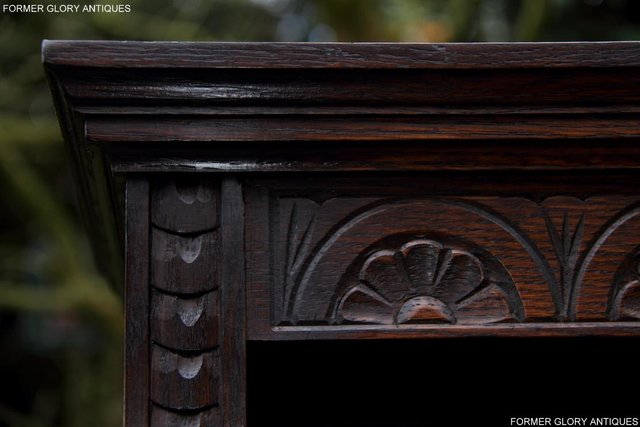 Image 9 of A JAYCEE OLD CHARM DISPLAY CABINET OPEN BOOKCASE SHELVES