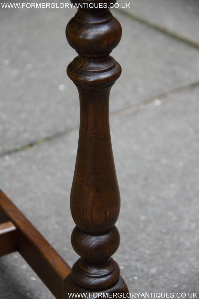 Image 49 of AN OLD CHARM LIGHT OAK LAMP PHONE HALL TABLE STAND SIDEBOARD