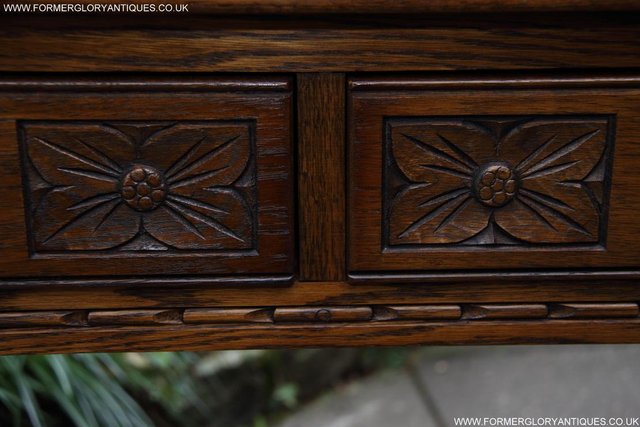 Image 54 of AN OLD CHARM LIGHT OAK LAMP PHONE HALL TABLE STAND SIDEBOARD