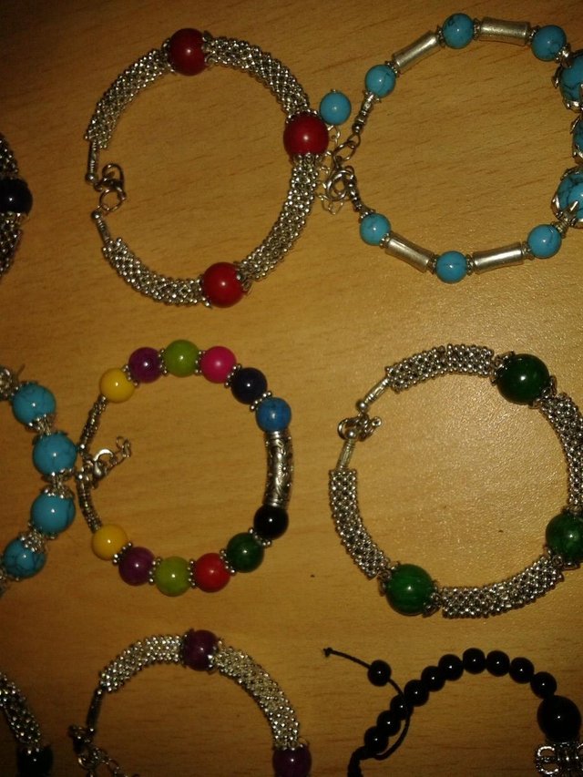 Image 3 of 400 Tibetan Silver bracelets, shop market craft fair stock