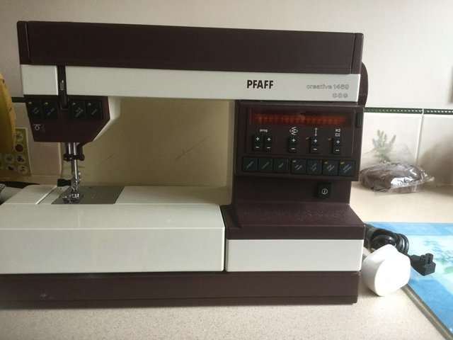 Preview of the first image of Pfaff sewing machine.