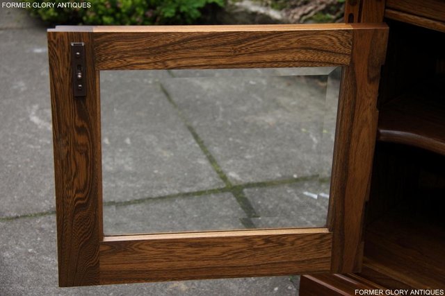 Image 41 of ERCOL MURAL GOLDEN DAWN HI FI DVD CD TV STAND TABLE CABINET