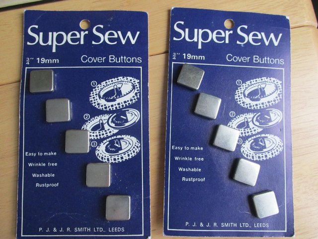 Image 3 of 1970's SuperSew Cover Buttons