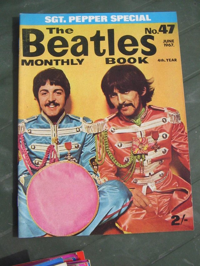 Preview of the first image of The Beatles Original Monthly No 47 Book.
