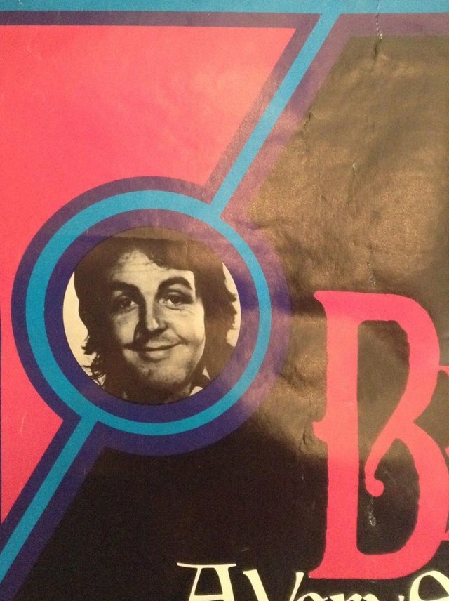 Image 3 of Let it Be Original Promotional Shop Poster THE BEATLES